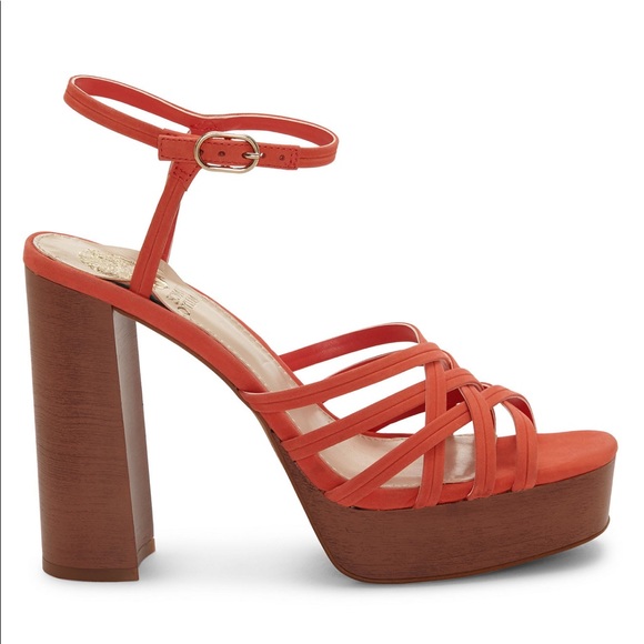 Vince Camuto Larriss Woven Platform Sandals - Picture 2 of 5